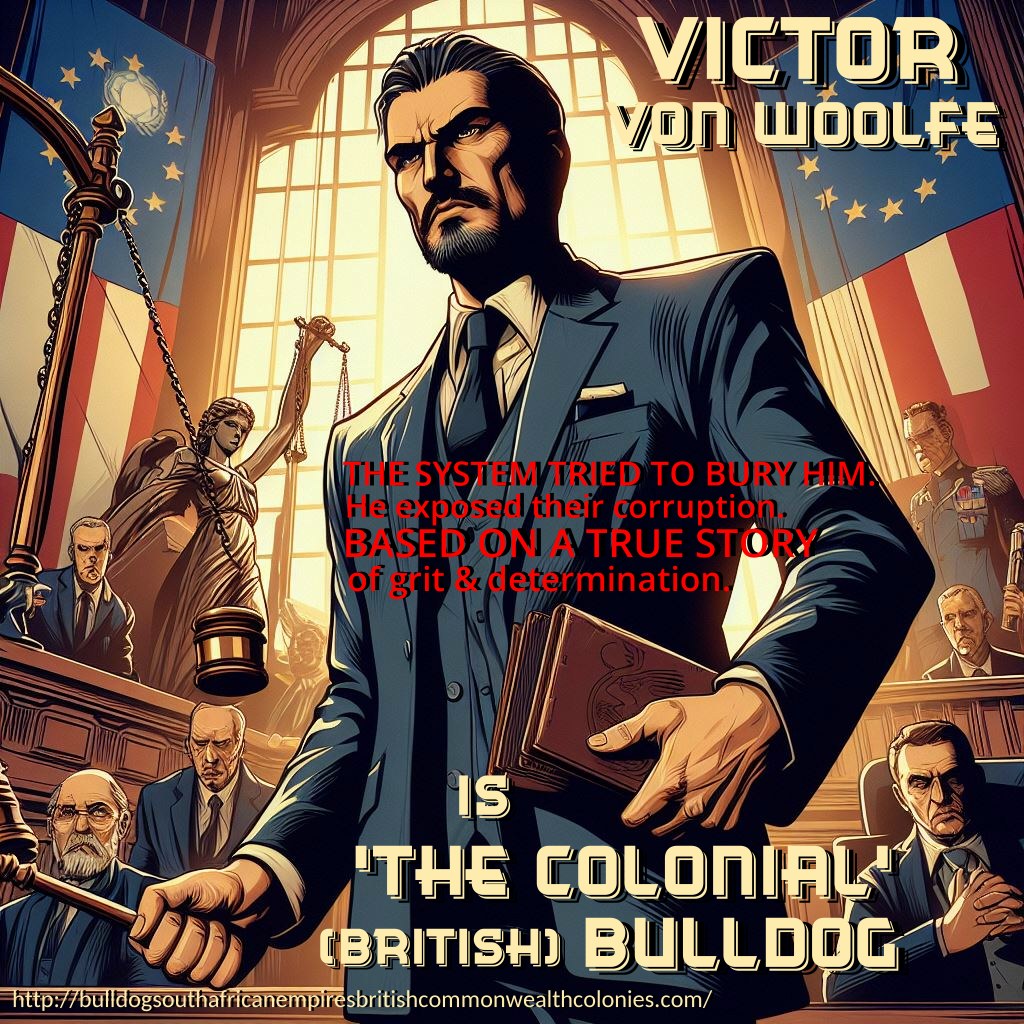 Victor von Woolfe is The British Colonial Bulldog, the South African Iron Man fighting injustice
